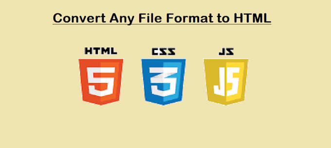 Convert any file format to a customized html css template by Jellysuu ...