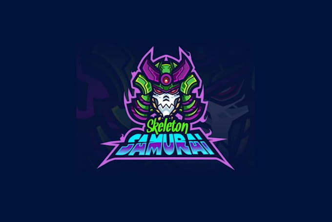 design an unique japanese mascot logo