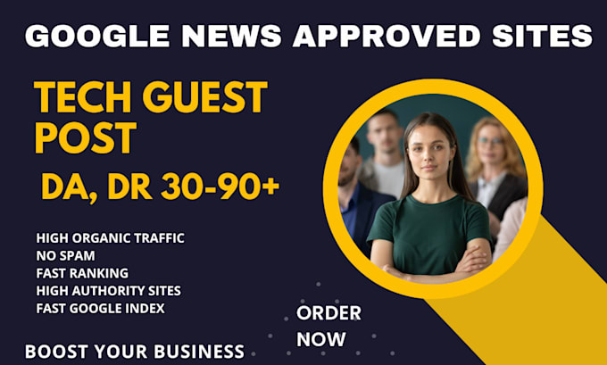 publish a guest post on a high authority tech website