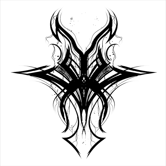 do your tattoo minimalis design in my art style