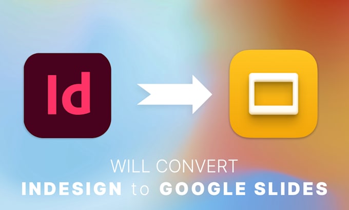convert indesign to google slides