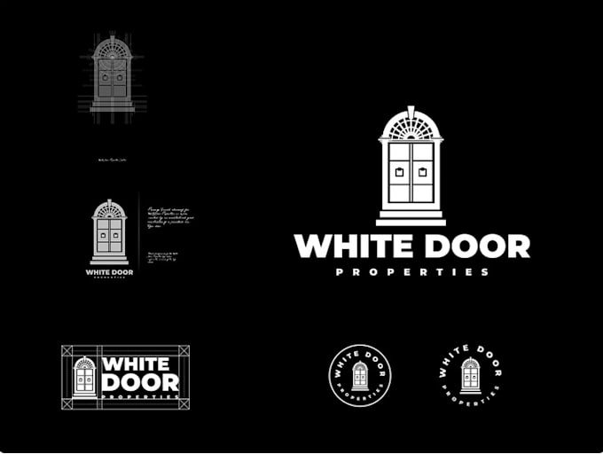 design a door logo with copyright