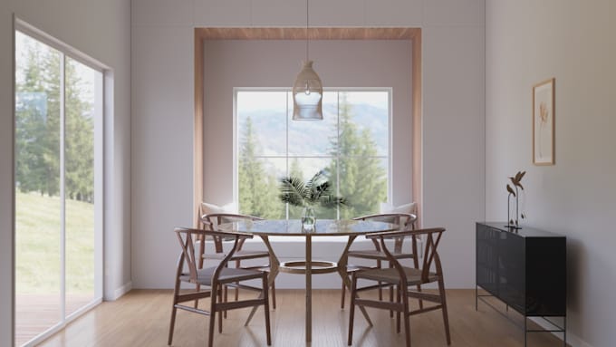 Design 3d model and render your house interior by Splendidesigns | Fiverr