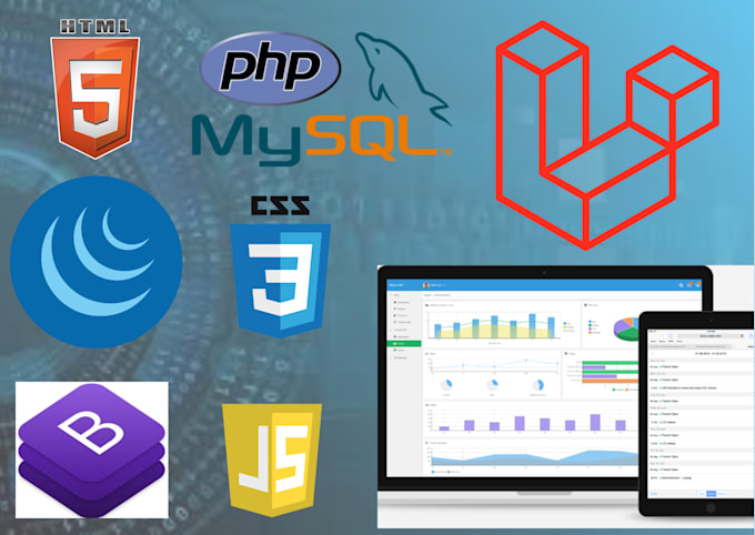 Develop and design web apps php laravel mysql by Phposman | Fiverr
