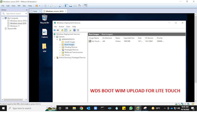 install wds and configure mdt server litetouch unattended windows11 installation