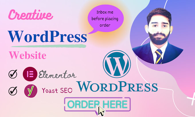develop responsive wordpress website or wordpress design