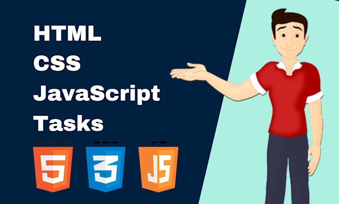 Do html, css, ajax and javascript tasks by Noman3839 | Fiverr