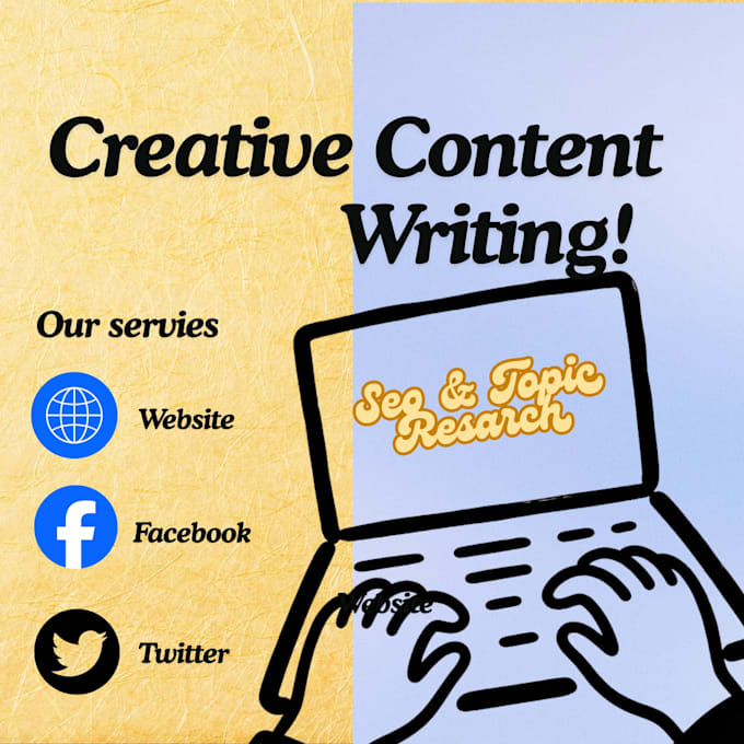 do professional content writing for your website