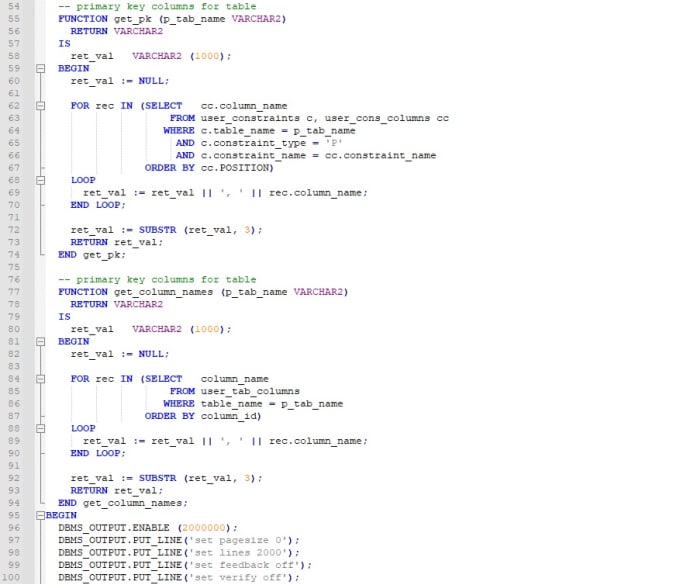 Develop any oracle sql or pl sql by Gerdkock | Fiverr