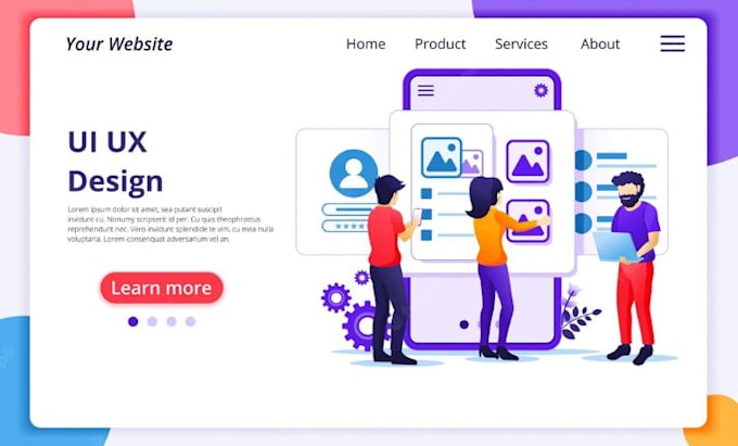 Design ux ui dashboard and web app create for your mobile by ...
