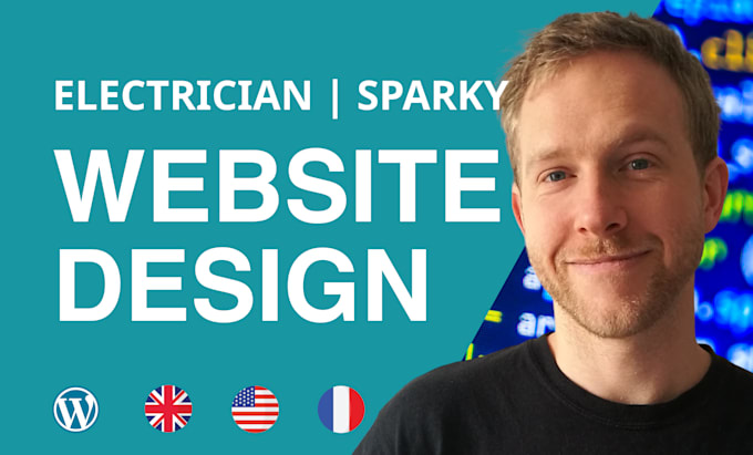 create  an electrician website that gets jobs