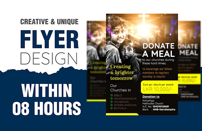 create captivating charity and fundraising flyer designs