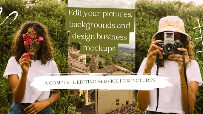 Edit your pictures and will make mockups for business by Wajihaahmed798