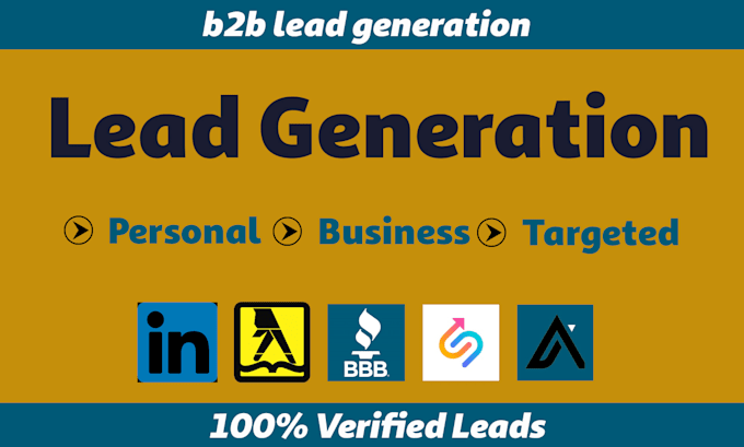 do b2b lead generation and finding valid email from linkedin