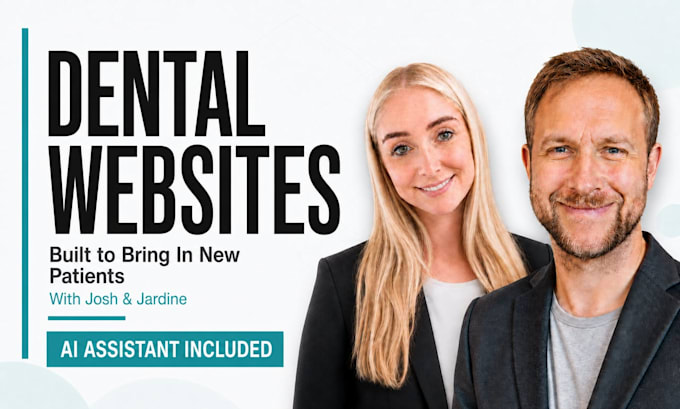 create a professional dental and dentist website