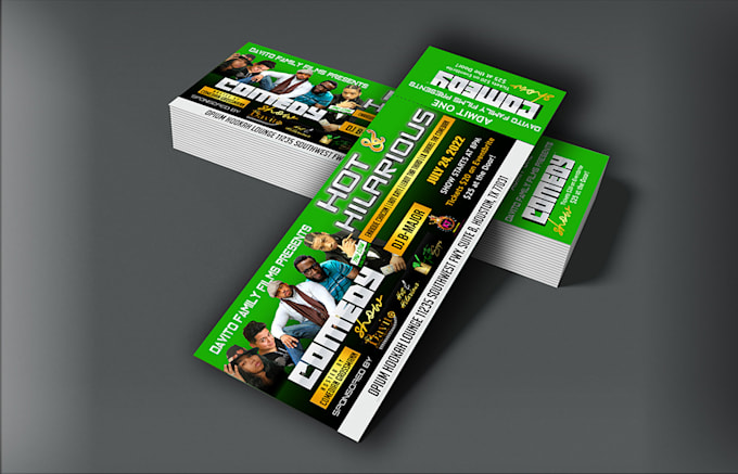 do event ticket, ticket, raffle ticket in 4 hrs