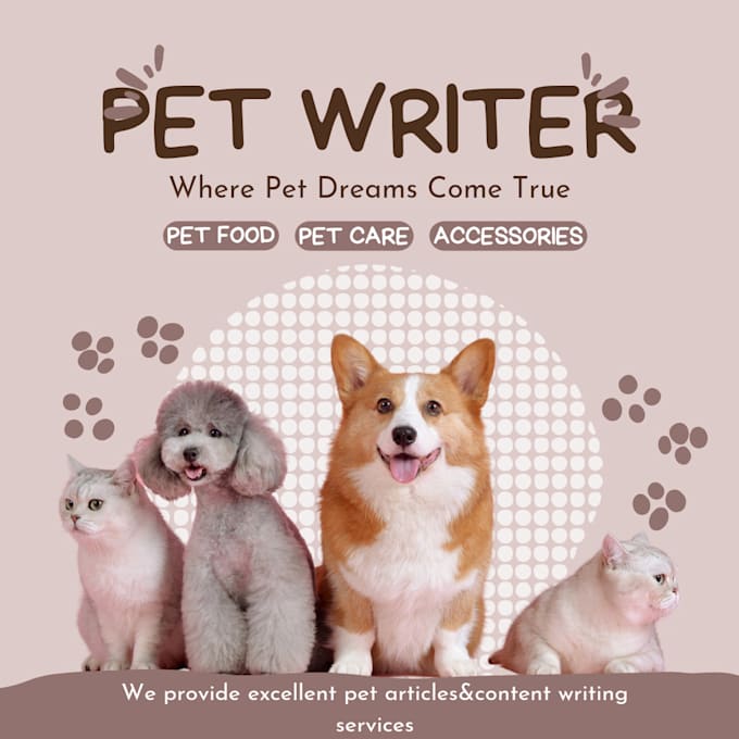 write expert pet blogs on cpr, healthcare, and nutrition
