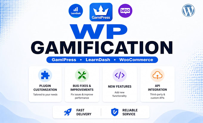 customize wordpress plugin or gamipress plugin
