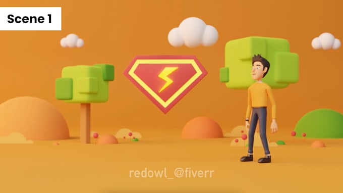 create an 3d animated explainer video or sales video