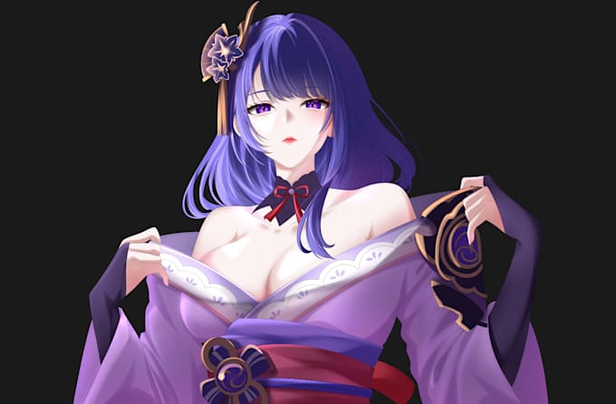 draw anime art, profile picture, pfp for your character design or oc