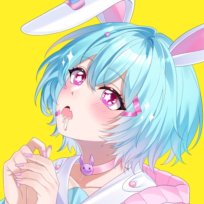 draw anime art, profile picture, pfp for your character design or oc