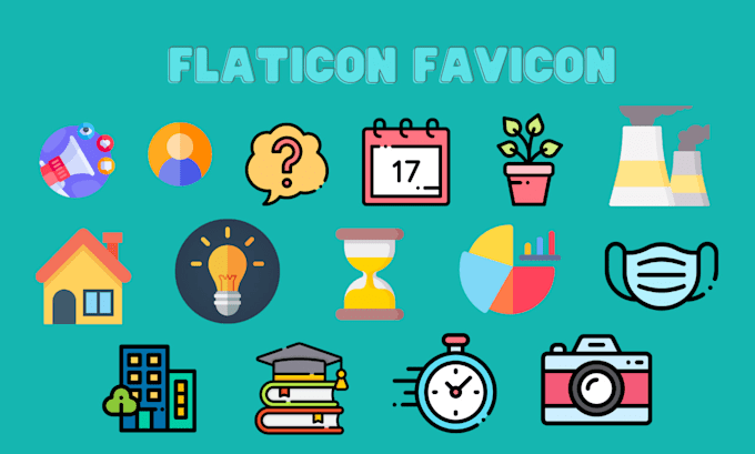 design flaticon, line icon, app icon