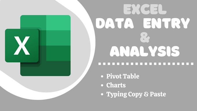 Excel data analysis, formula and graph chart by Smush2 | Fiverr