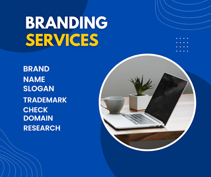 Create a unique business name or slogan branding service by