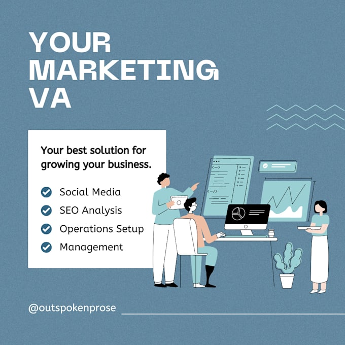 be your marketing management virtual assistant