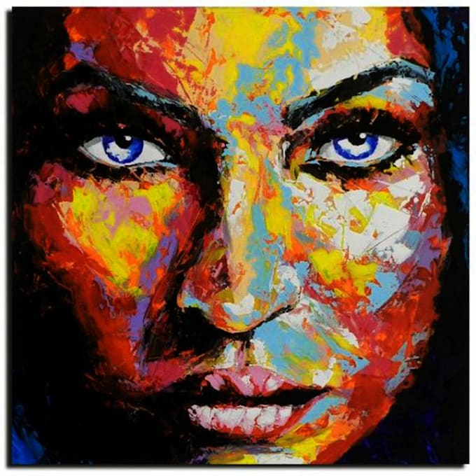 Do a custom abstract art or digital abstract art by Roweencronie Fiverr