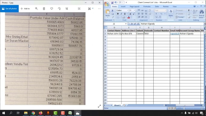 Do Copy Past Data Entry Ms Excel Ms Word Manually Typing By Mahidabd Fiverr 3028