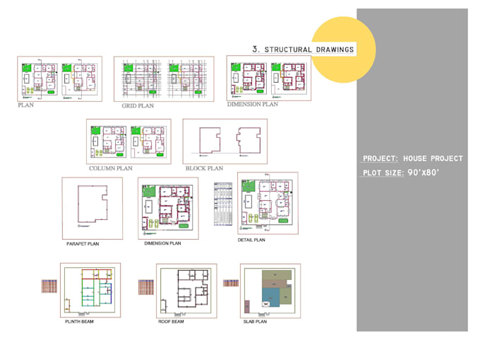 Draft your architectural and building designs by Asifaburdy | Fiverr