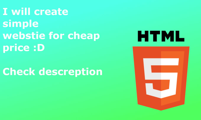 Create simple webstie in html and css no cms by Nuuuup Fiverr Create simple webstie in html and css no cms by Nuuuup Fiverr