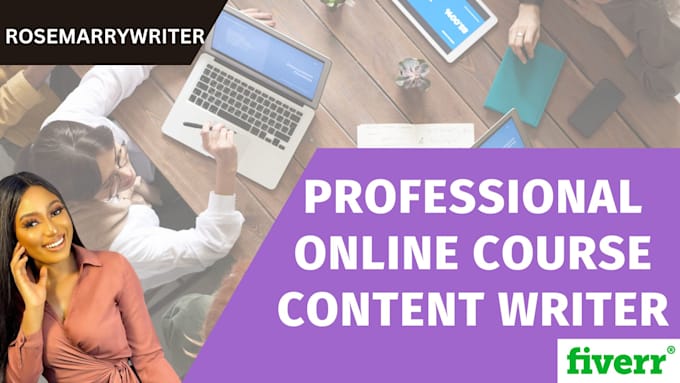 perfectly do your online course, course content, and course development