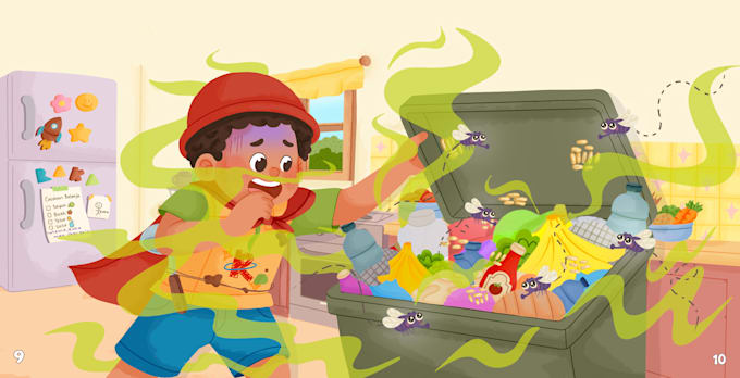 draw children book illustration and cover