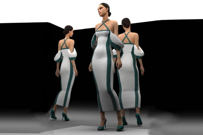 Diseño de ropa new arrivals 3d