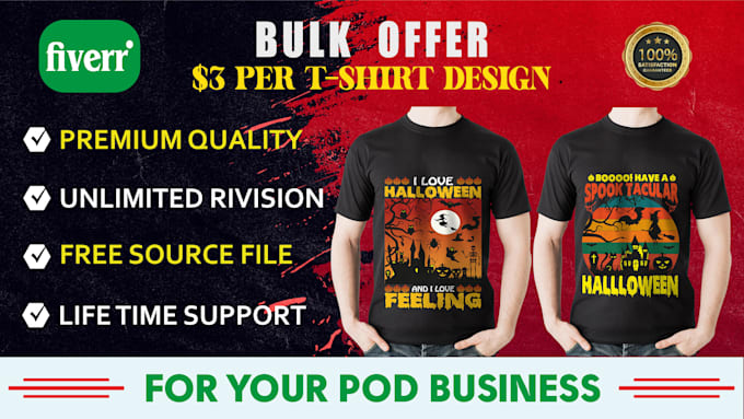 make custom typography t shirts and bulk t shirt design