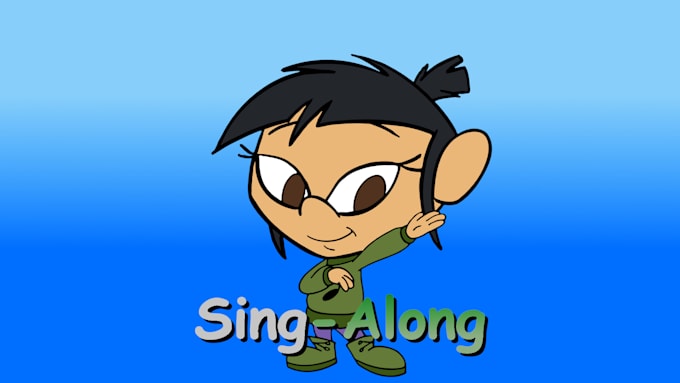 add lyrics for a sing along music video