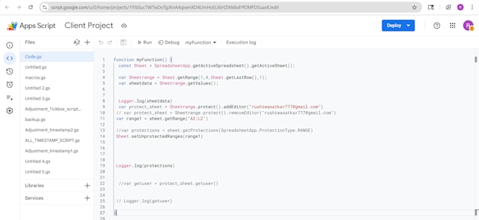 automate workflows with apps script