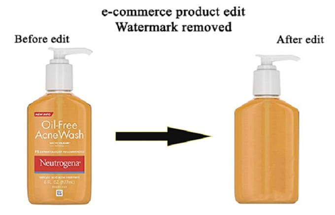 do image or product water mark, object removed