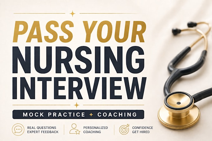 coach you to respond like the ideal confident candidate in nursing interviews