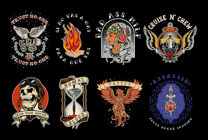 draw you old school tattoo designs