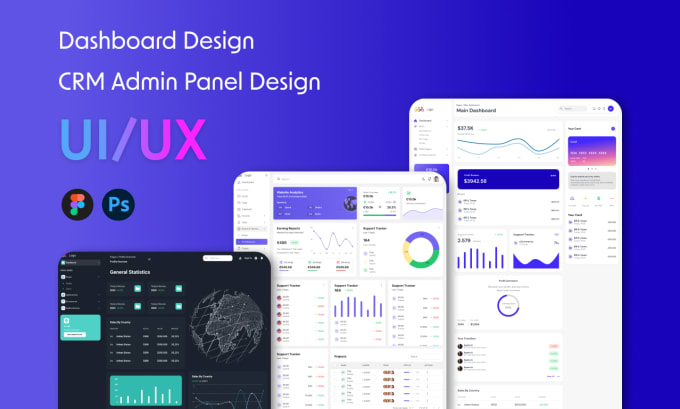 Design a professional dashboard with the best ui and ux by Giulio ...
