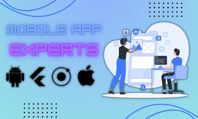 build ios and android mobile apps using flutter ionic react native xcode