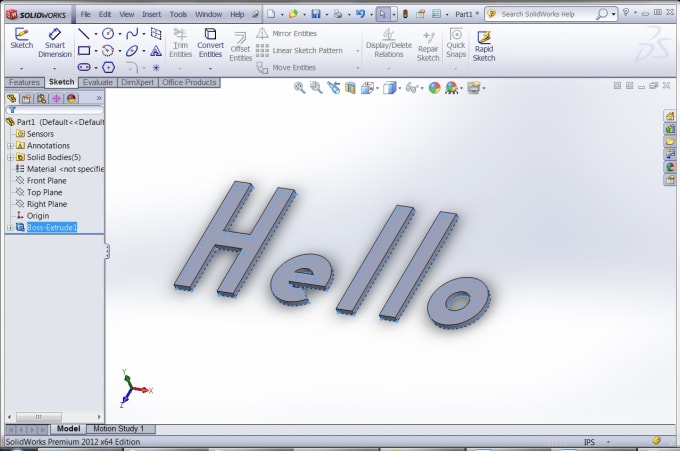 Create A Simple Cad Model For You Using Solidworks By Michaelrapp