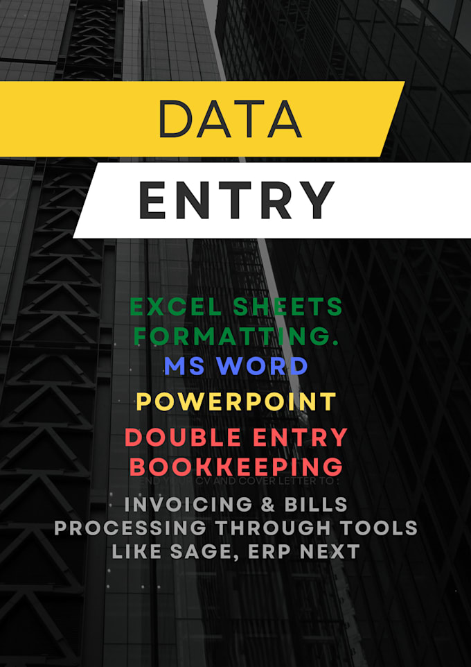Simple data entry work by Piyamantha | Fiverr