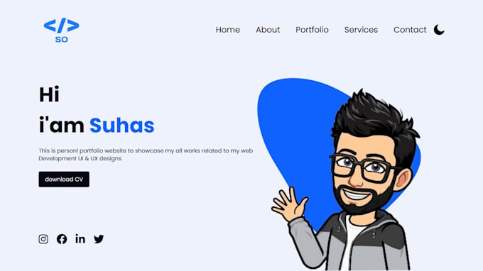 create minimal and stunning looking webpages