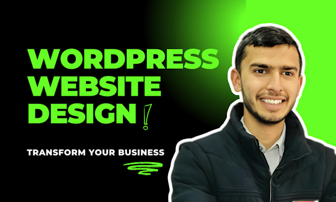 create a clean and modern wordpress website design