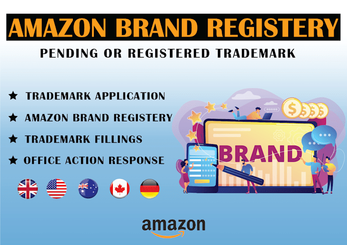 Approve amazon brand registry or pending trademark by Bilal_015 | Fiverr