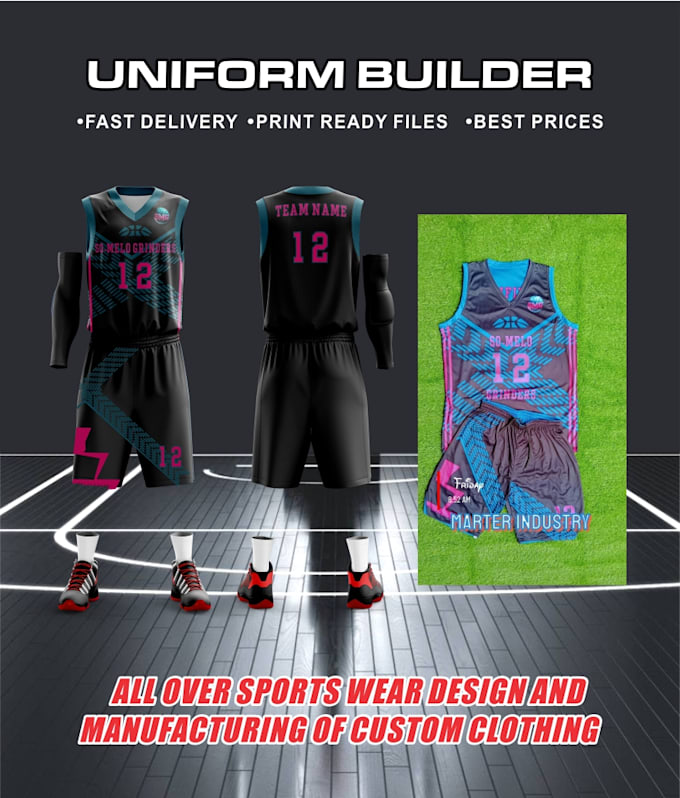 do basketball jersey unifrom or baseball jersey uniform etc